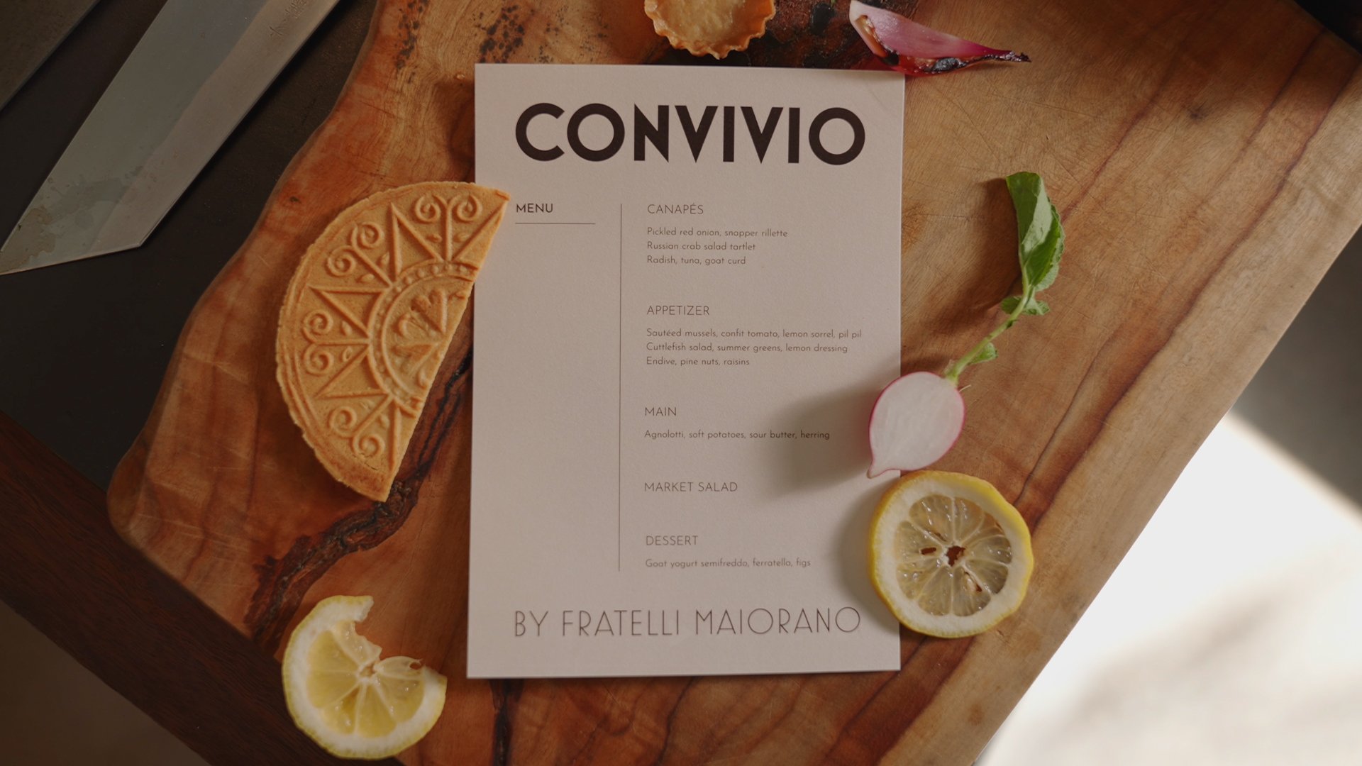Convivio × Kalio — frame 1